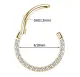 Mom Gift 18G Nose Ring Hoop Conch Piercing Jewelry 316L Surgical Steel Cartilage Earring Conch Hoop Earring Septum Jewelry USA Made - Image 2