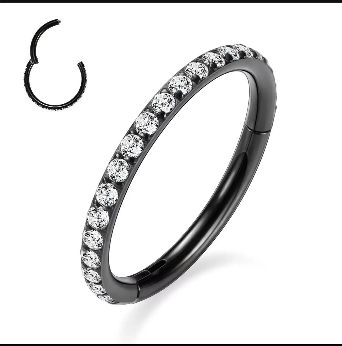 Nose Rings with Cubic Zirconia Stone Best Gift for Women - Image 4
