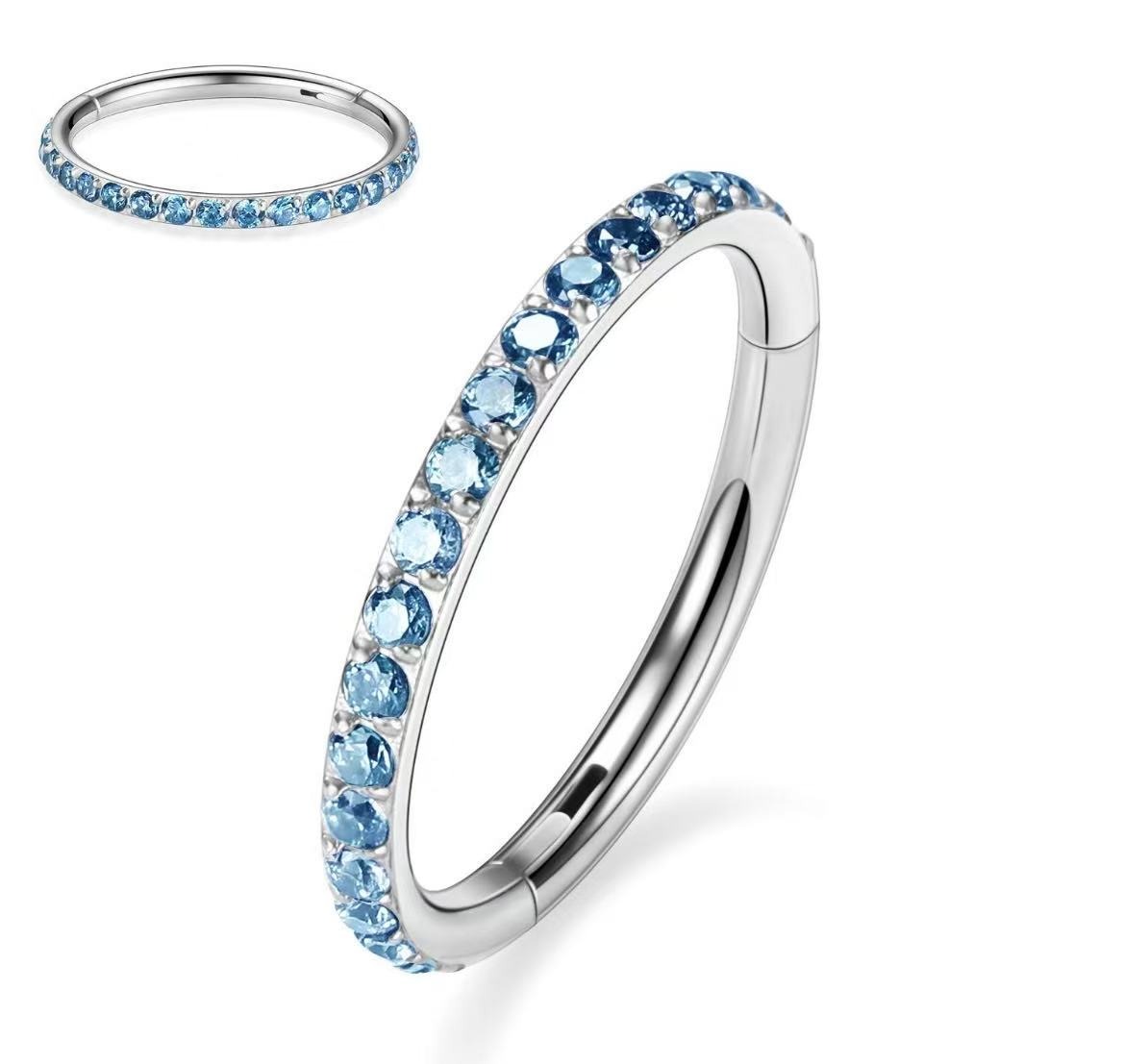 Elegant 316L Surgical Steel Nose Ring Hoop for Women – Luxury Minimalist Cartilage, Conch & Septum Jewelry | Hypoallergenic | 8mm–10mm Perfect Fit | Timeless Gift for Mom & Her - Image 3