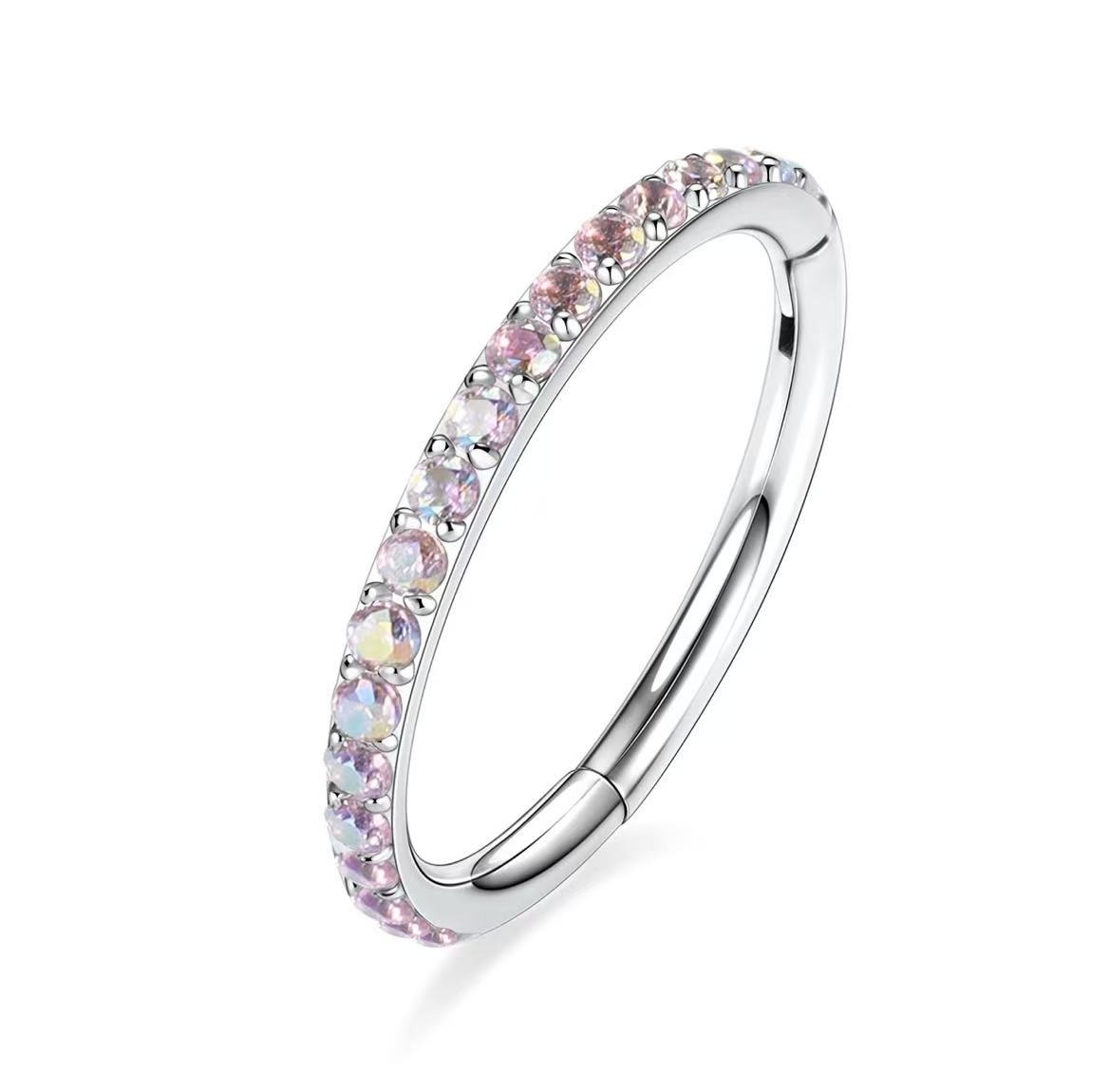 Gift 20G 18G 16G 12G Nose Ring Hoop Conch Rook Daith Helix Tragus Piercing Jewelry 316L Surgical Steel Cartilage Earring Conch Hoop Earring Septum Jewelry Belly Lip Ring 5mm to 14mm USA Made - Image 4